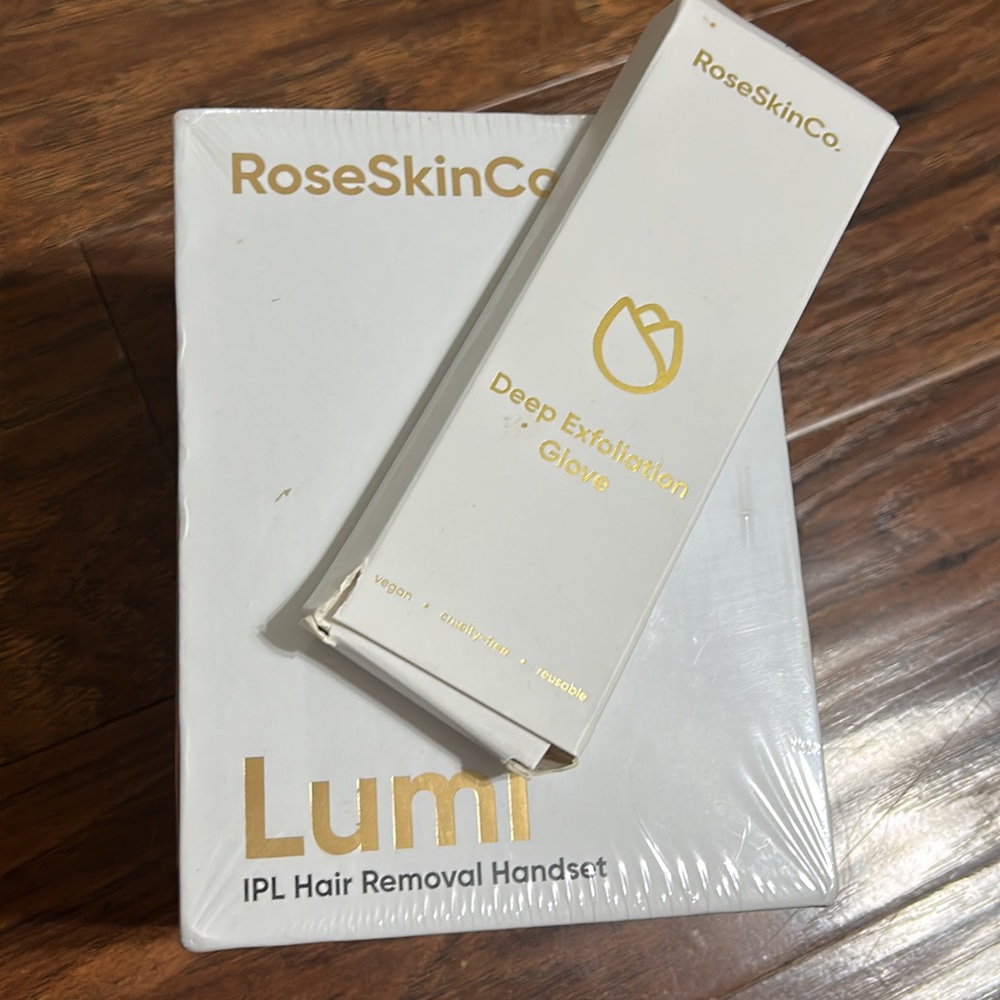 Rose skin co lumi ipl hair removal handset